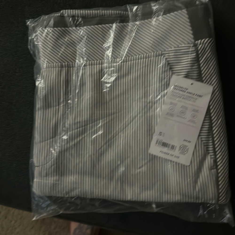 Athleta striped Brooklyn pants - size 16